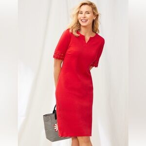 🔵LACE ELBOW SHIFT DRESS by Talbots